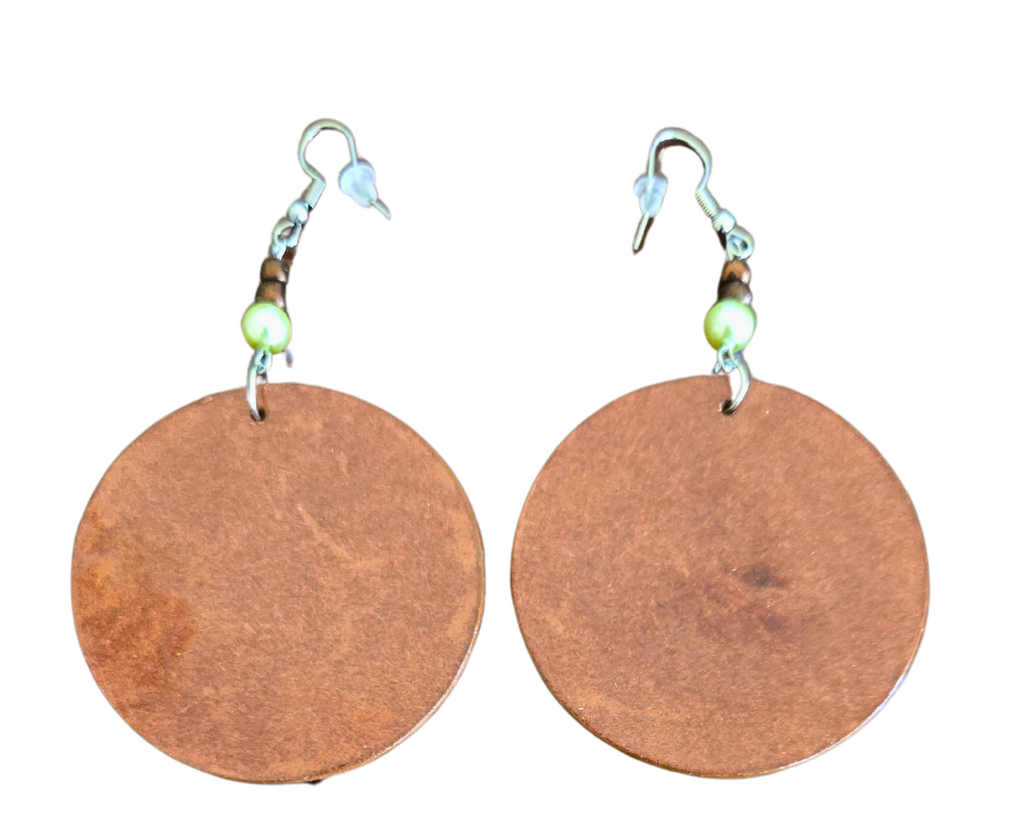 Rustic Elegance Handmade Paper Earrings