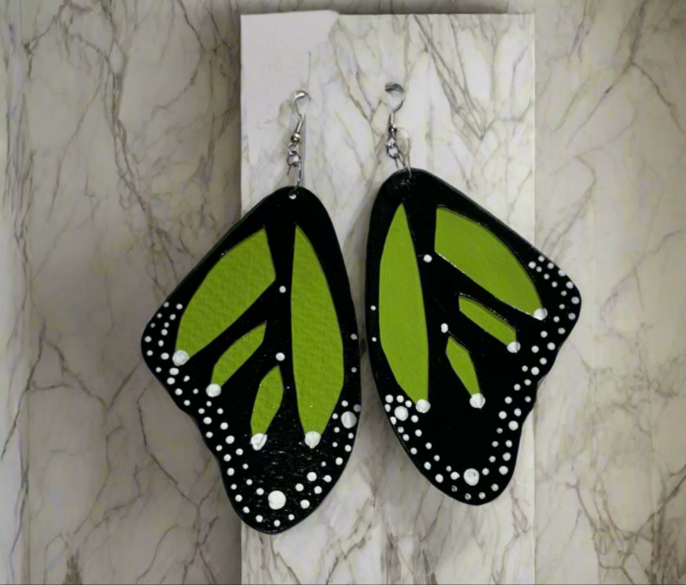 Butterfly Wing Earrings: A Symphony of Colors