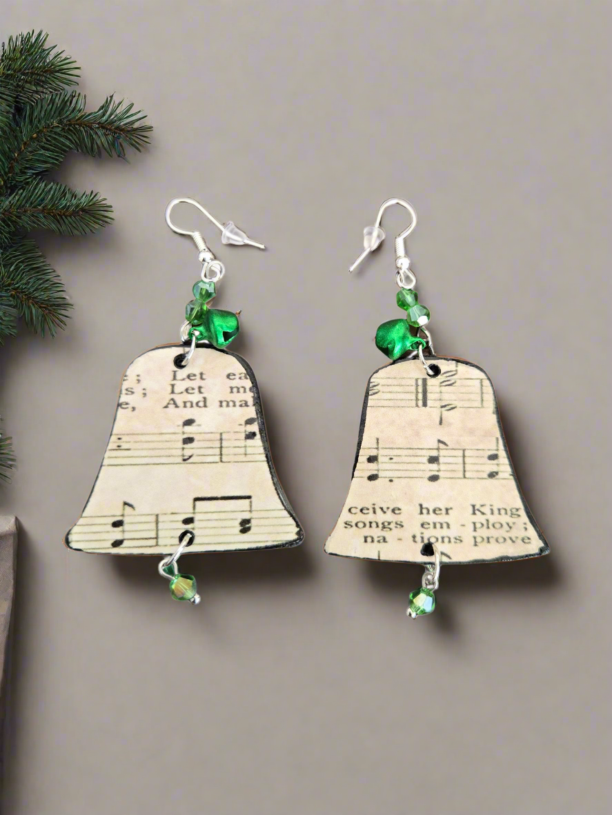 Handcrafted Jingle Paper Bells