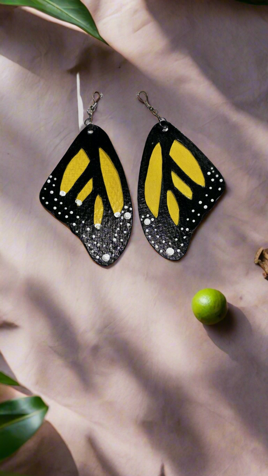 Butterfly Wing Earrings: A Symphony of Colors