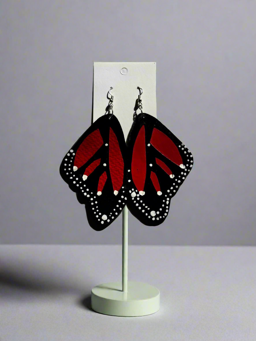 Butterfly Wing Earrings: A Symphony of Colors