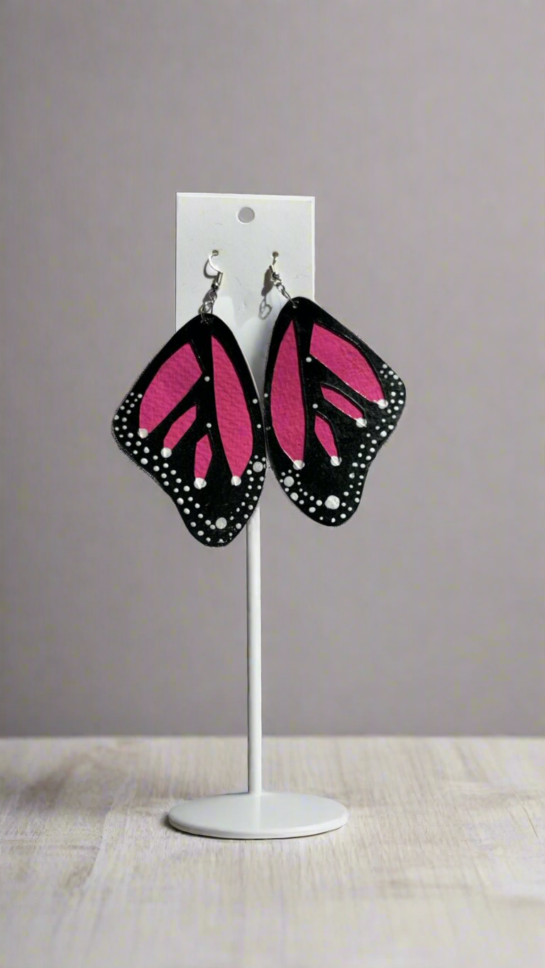 Butterfly Wing Earrings: A Symphony of Colors