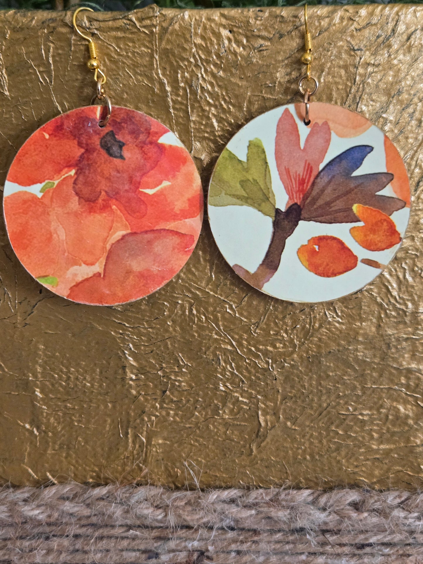 Marbled Bloom Earrings